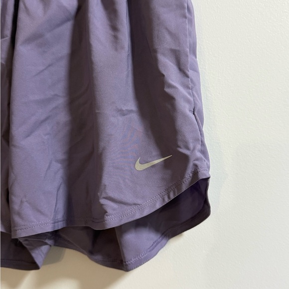 Nike Women's Lavender Athletic Shorts - Picture 2 of 3